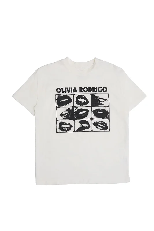 Olivia Rodrigo Graphic Relaxed Tee Graphic T-Shirt Round Neck Polyester