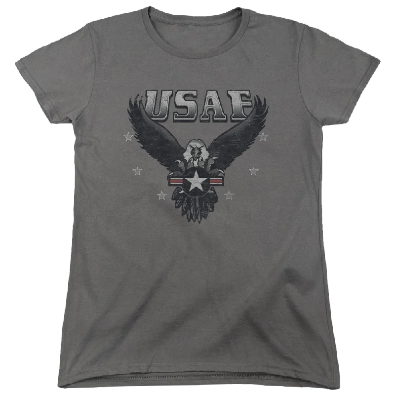 Air Force Incoming - Women's T-Shirt Spandex Blend Rayon Blend Denim Blend
