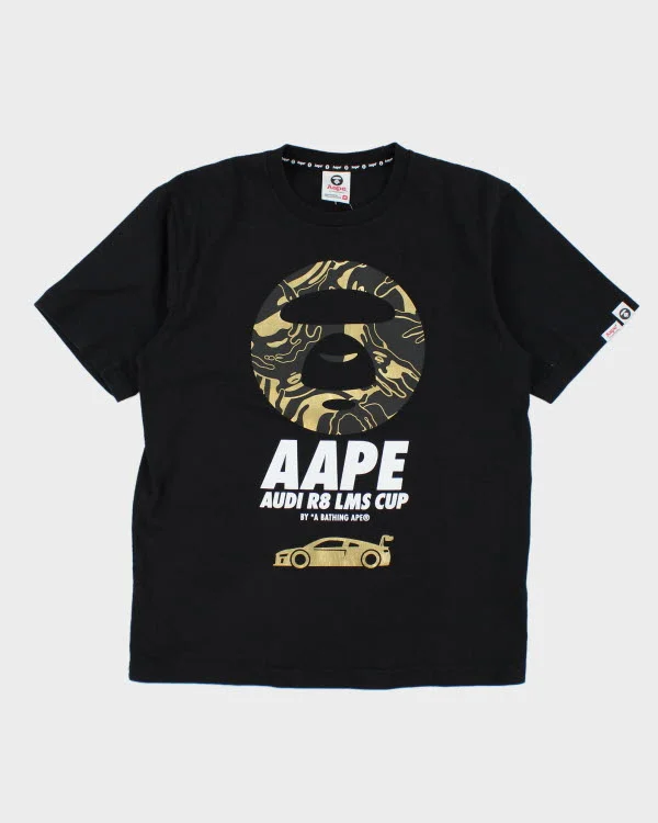 Aape By A Bathing Ape Audi R8 T-shirt - M Beaded Sequined Faux Fur