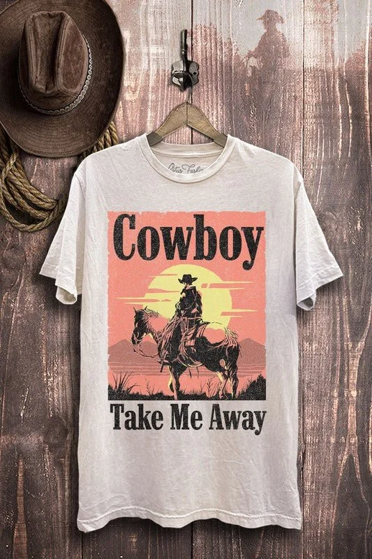 Cowboy Ivory mineral tee Welt Pockets Slit Pockets Flap Pockets