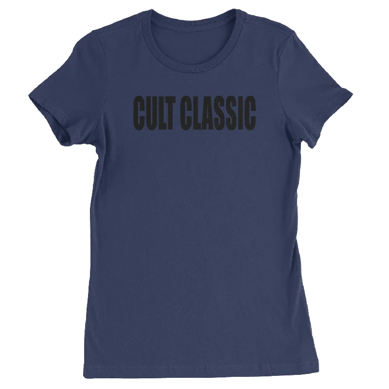 Cult Classic Pop Music Club  Womens T-shirt Rayon Velvet Corduroy