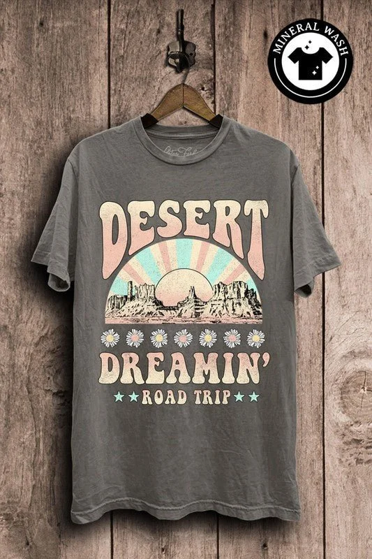 Desert Dreamin Mineral Tee Zippered Front Buttoned Front Snap Front