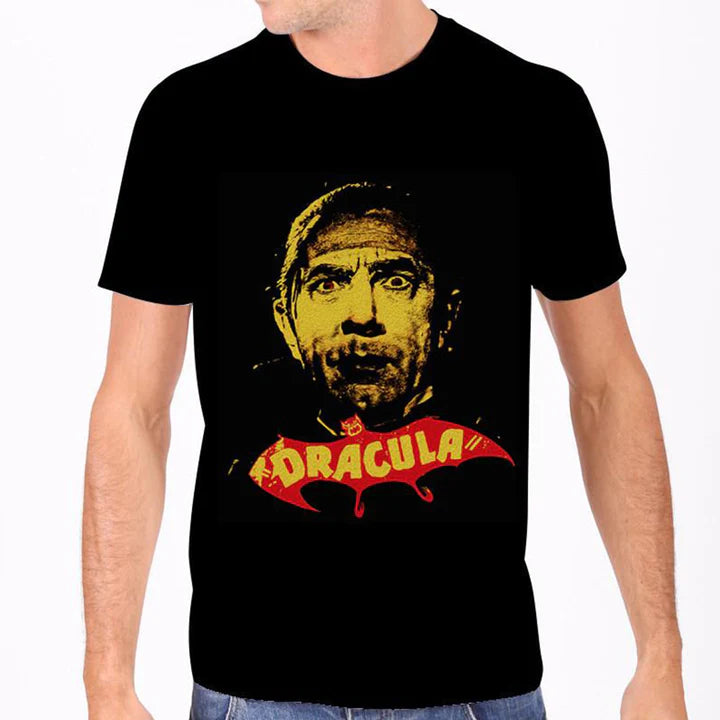 Dracula T-Shirt Sequined Glittery Shiny