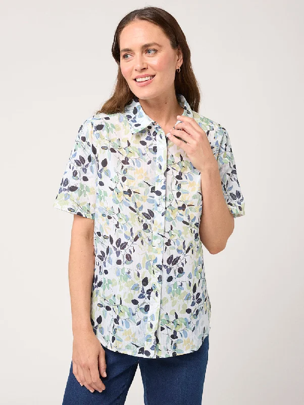 Evianna Shirt Plaid T-Shirt Polka Dot Checkered