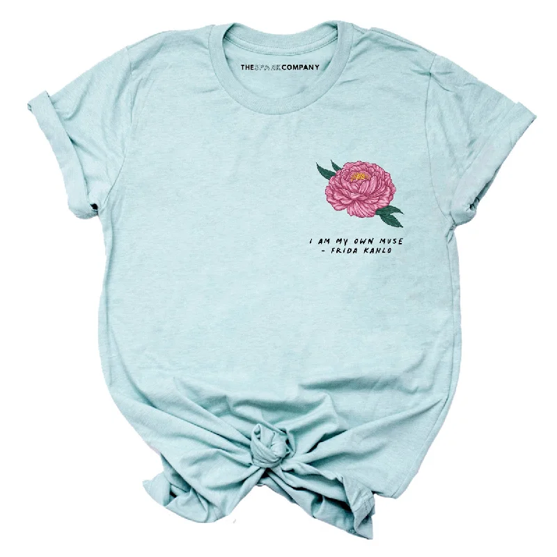Frida Muse Feminist T-Shirt Seamless Knitted Crochet