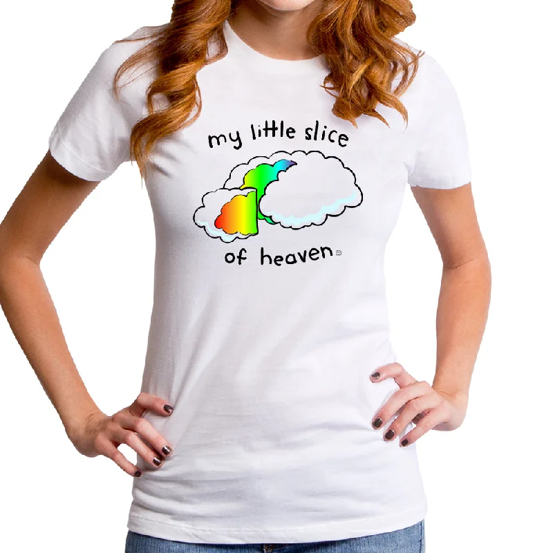 Slice of Heaven Women's T-Shirt Seamless Knitted Crochet