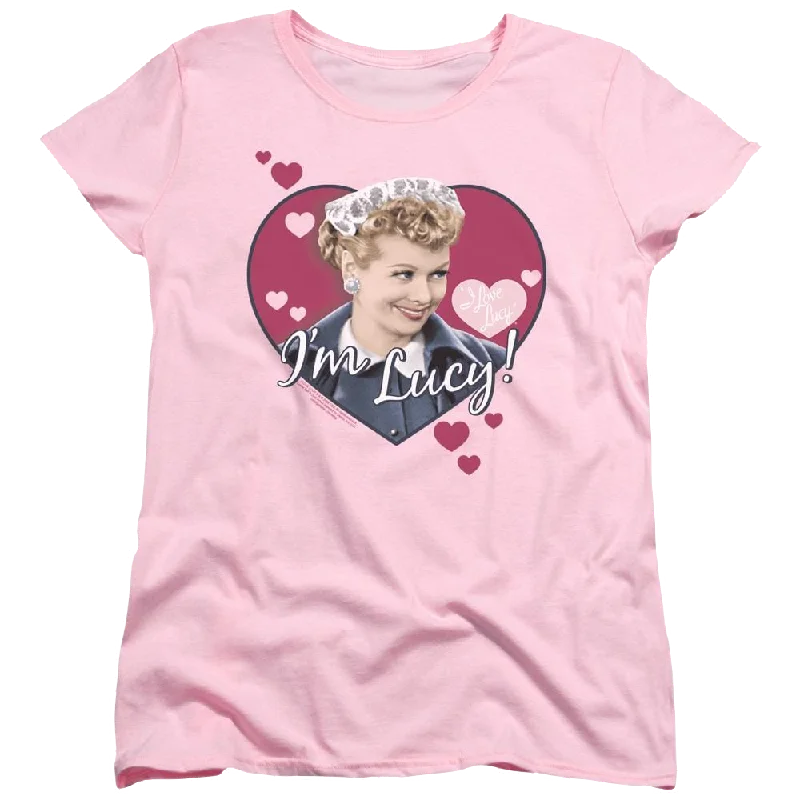 I Love Lucy Im Lucy Women's T-Shirt Houndstooth Herringbone Solid