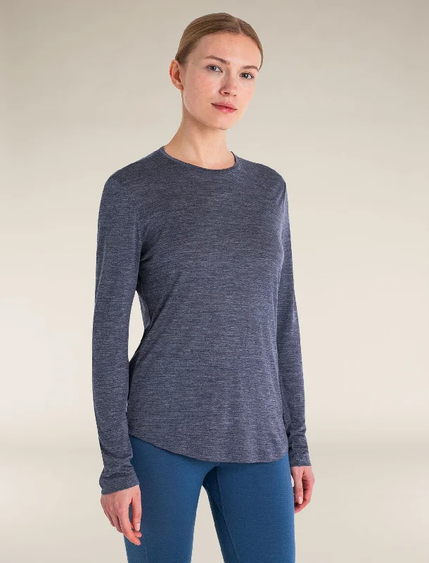 Icebreaker Women's Merino Blend 125 Cool-Lite™ Sphere LS T-Shirt (Women's) Machine Wash Dry Clean Hand Wash