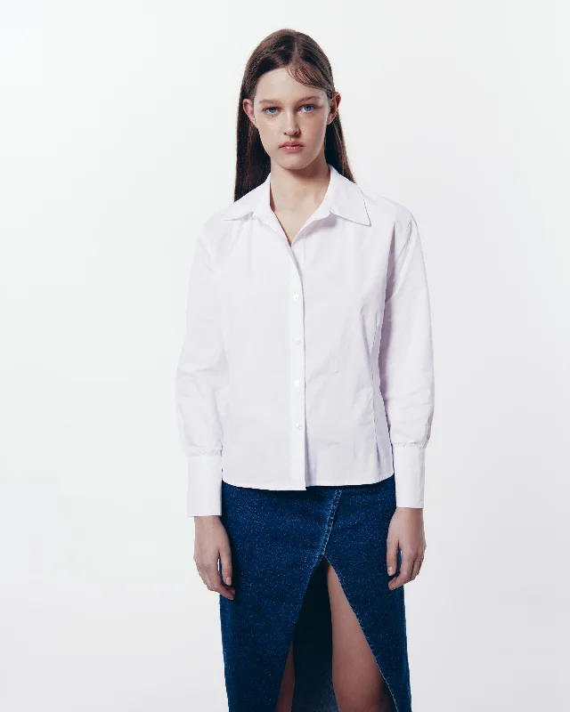 Morella Shirt. Welt Pockets Slit Pockets