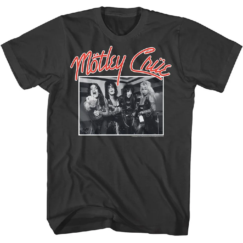 MOTLEY CRUE Eye-Catching T-Shirt, Stand and Deliver Cozy Warm Stylish