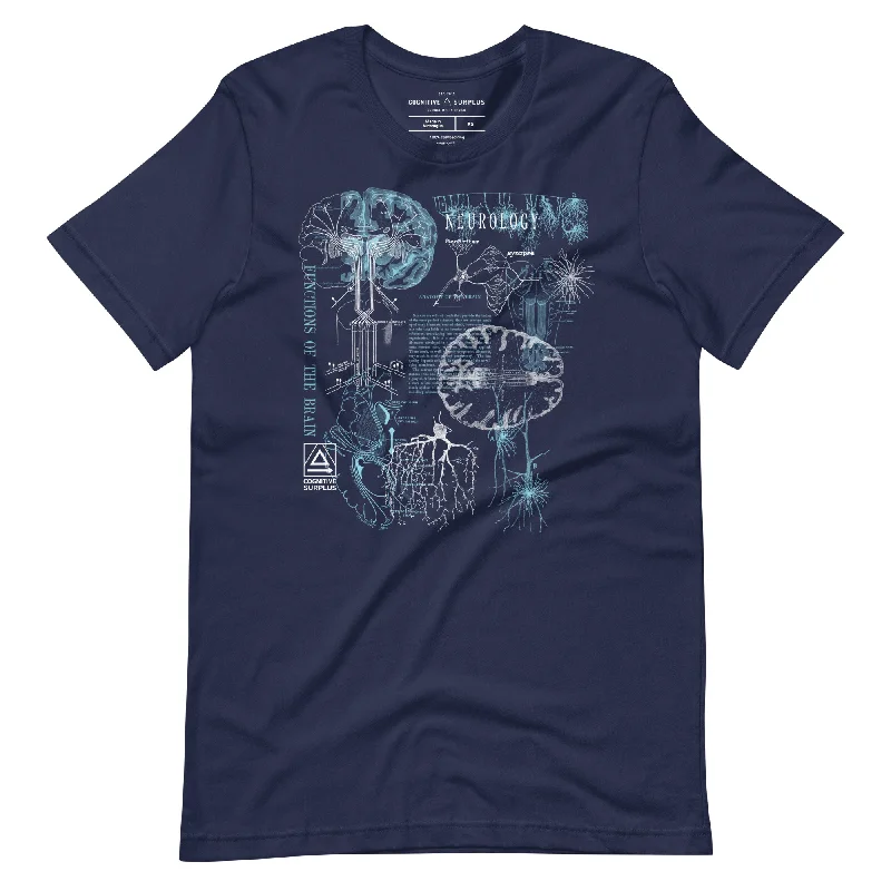Neurology Graphic Tee Boxy Fit Fitted Loose