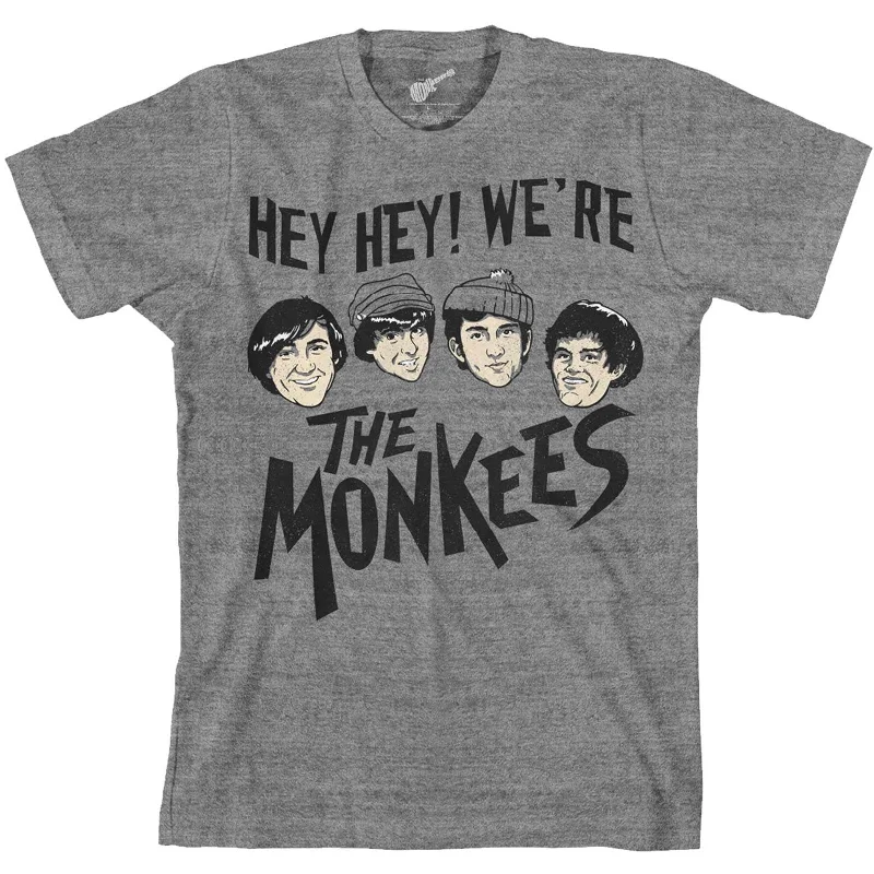 The Monkees T-Shirt Terry Blend Velvet Blend Canvas Blend