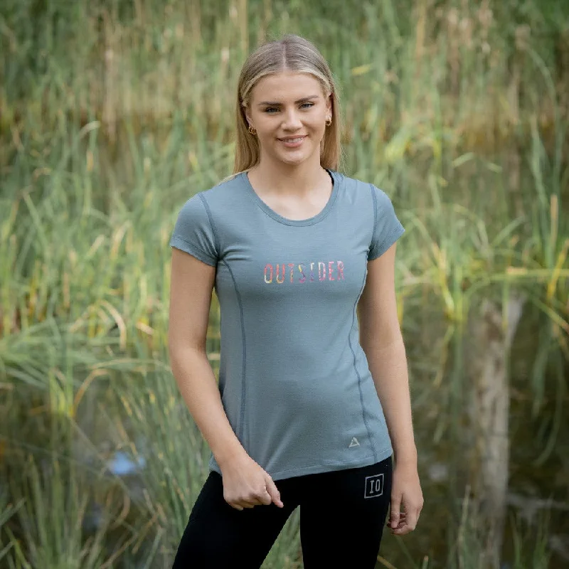 Ultra Tee - Outsider Edition Collared T-Shirt Boat Neck A-Line