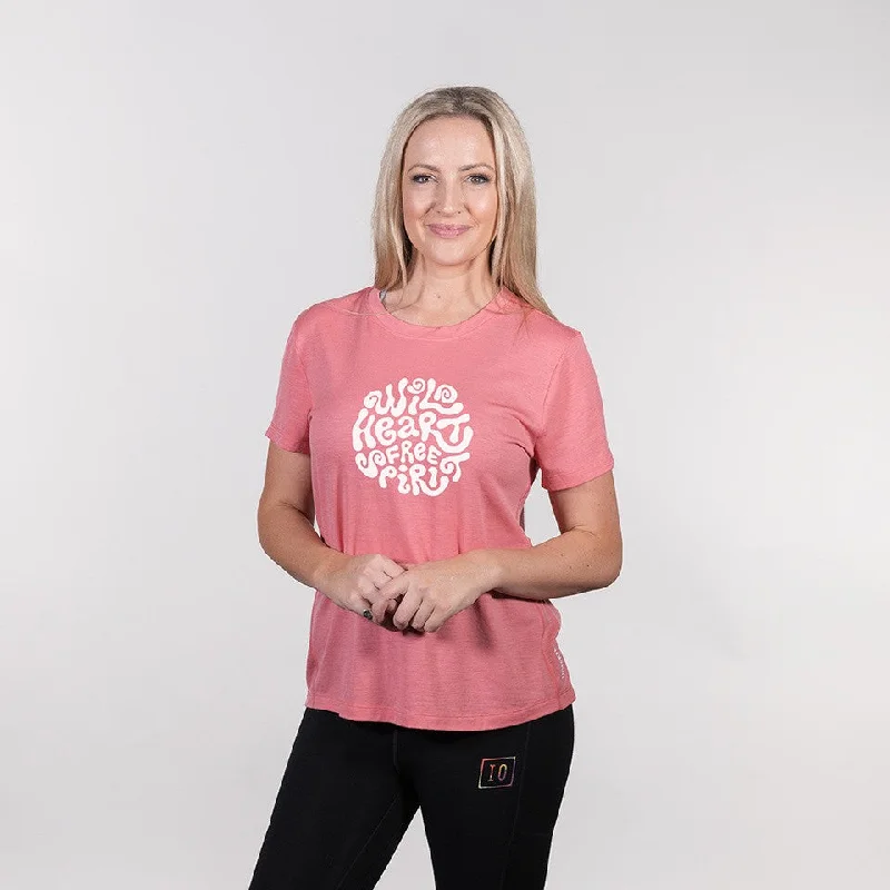 Universal Tee - Wild Heart Beaded Sequined Faux Fur