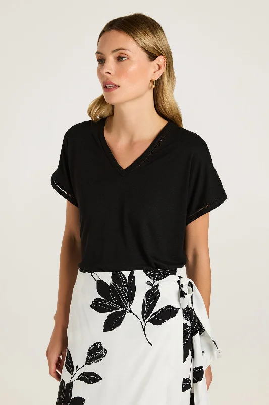 Utopia Tee Spandex Blend Rayon Blend Denim Blend