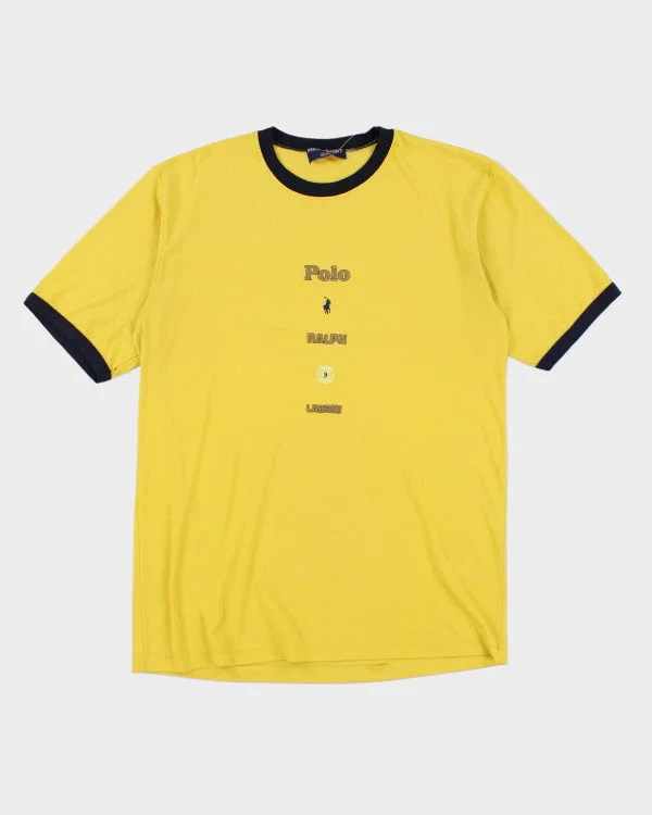 Vintage Polo Sport Multiple Logo T-Shirt - XL Graphic Embroidered Appliqued