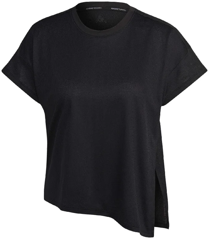 Women's HIIT AEROREADY Training T-Shirt Cashmere Blend Cotton Blend Poly Blend