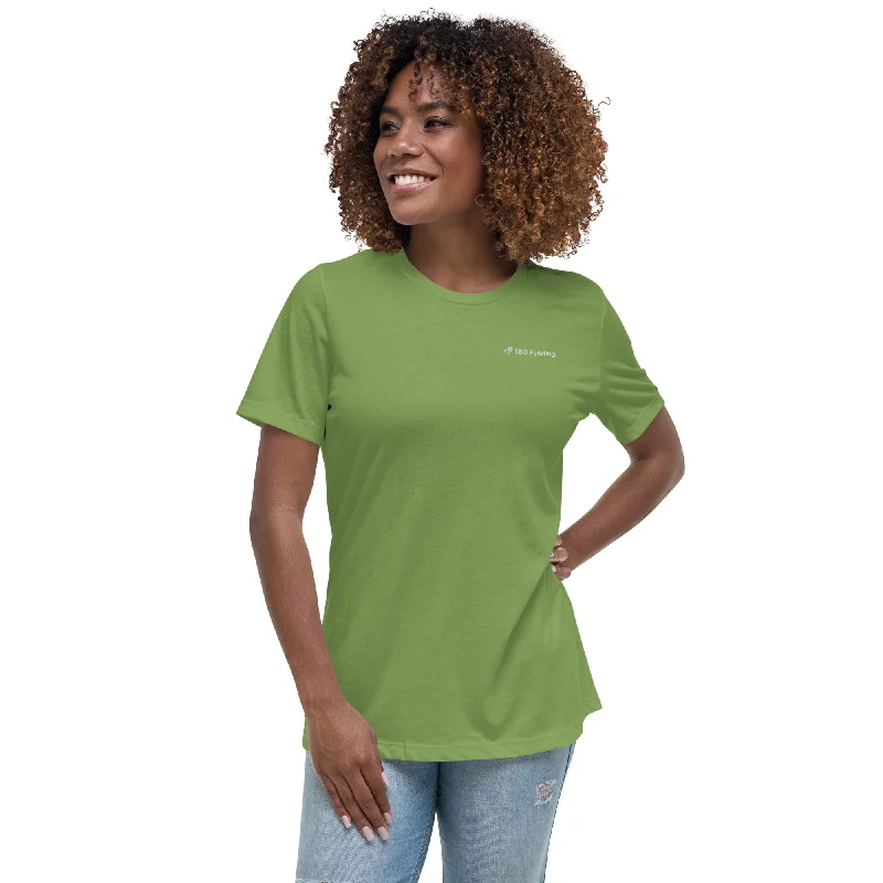 Women's Relaxed T-Shirt Knit Fabric Woven Fabric Fleece Fabric