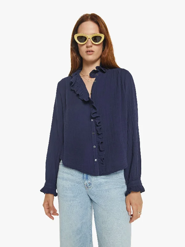 XiRENA Gillian Shirt - North Star Graphic T-Shirt Round Neck Polyester