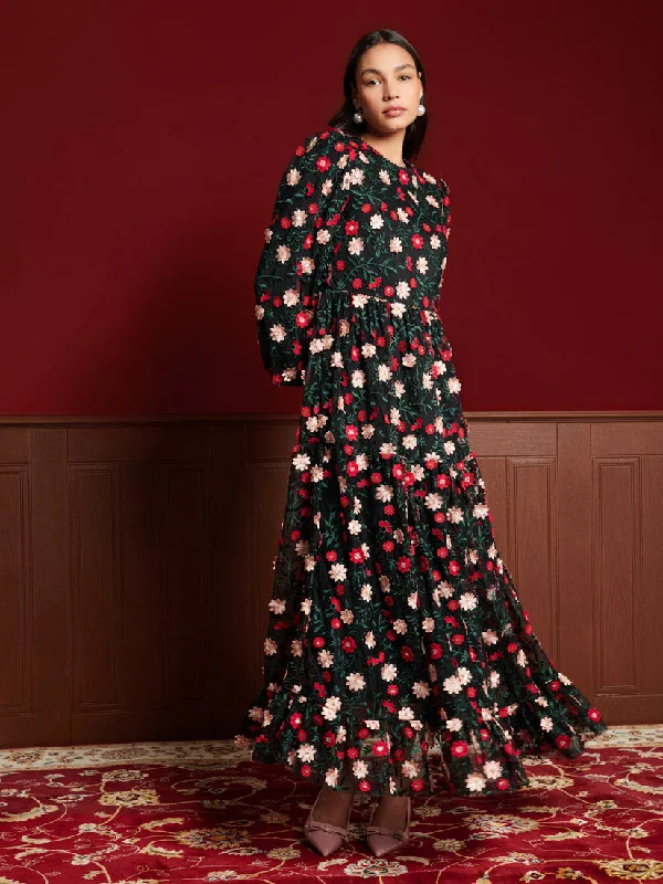 <b>DREAM</b> Lilian Rose Maxi Dress Elegant Maxi Dress with Slit