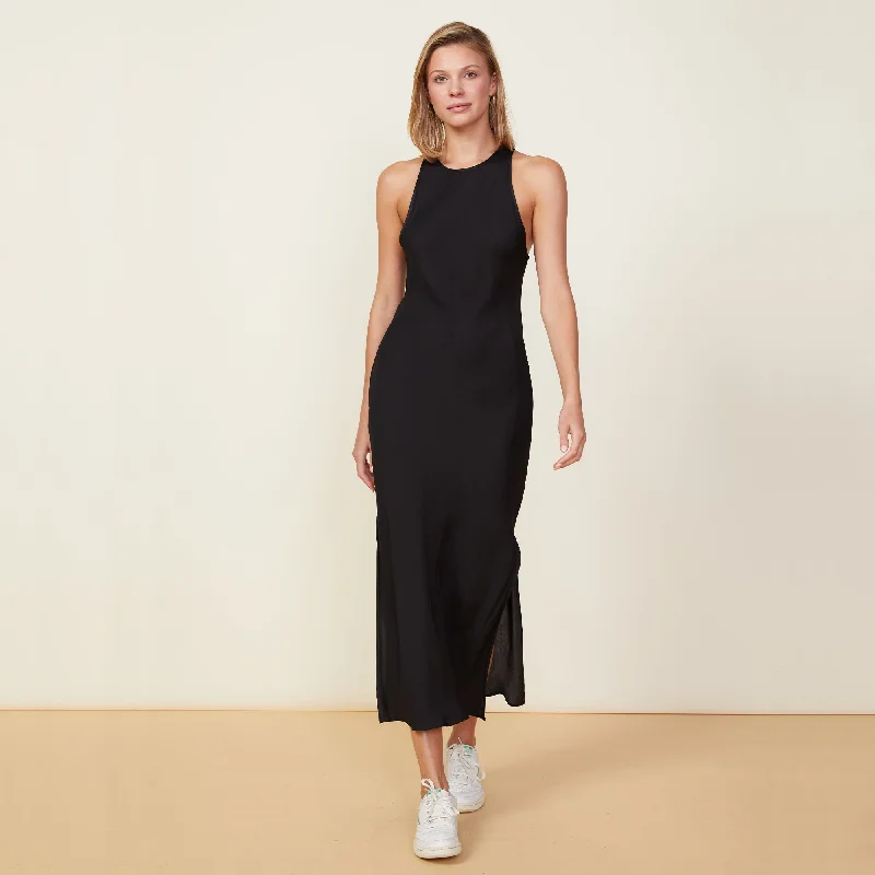 Silky Maxi Dress Trendy Off-Shoulder Ruffle Maxi Dress