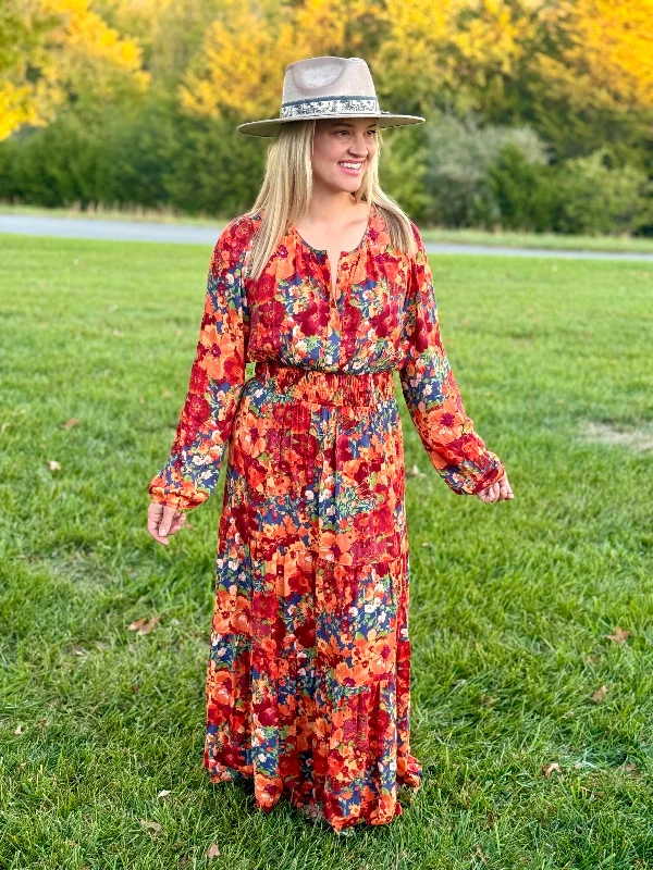 Fabulous Fall Print Dress