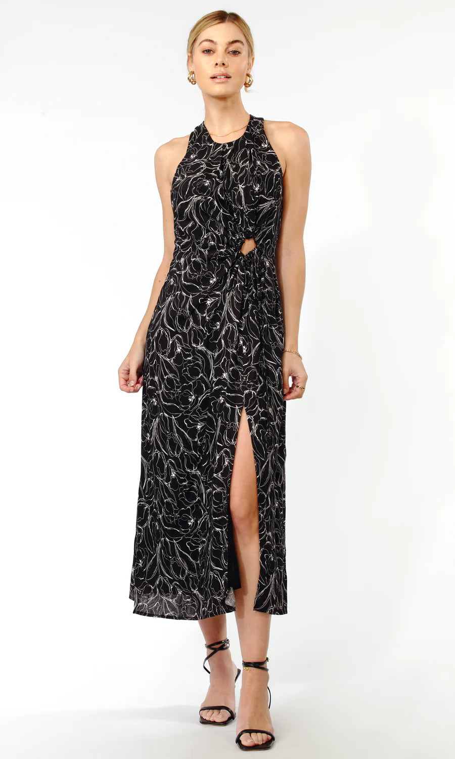 FIONA COTTON "O" RING DRESS