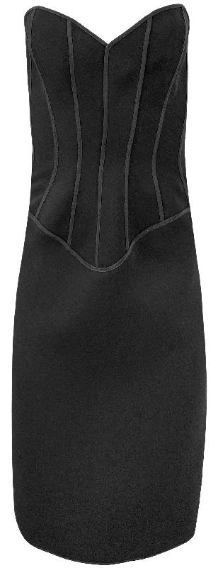 Maticevski Corset Dress in Black