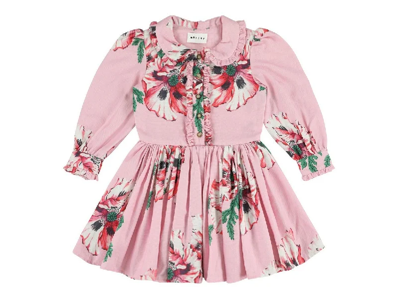 MORLEY PINK POPPY RIO DRESS