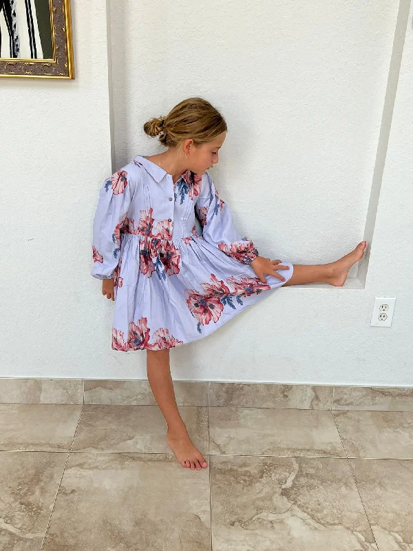 MORLEY SNOW POPPY ROBIN DRESS
