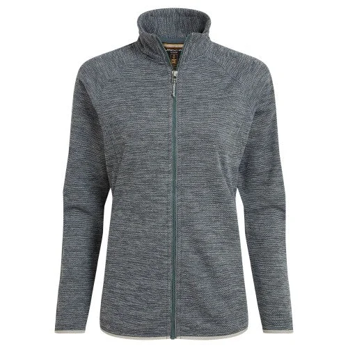 Craghoppers Womens/Ladies Tarvos Full Zip Fleece Jacket Rayon Fabric Velvet Fabric Corduroy Fabric