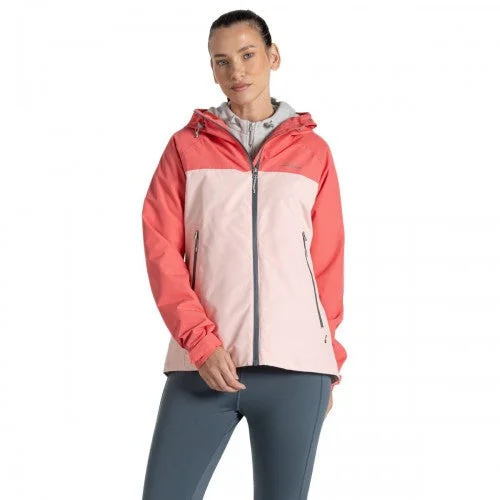 Craghoppers Womens/Ladies Vanth Waterproof Jacket Toggled Jacket Drawstring Jacket Belted Jacket