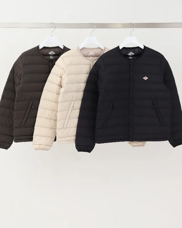 DOWN CREWNECK JACKET Corduroy Jacket Velvet Jacket Brocade Jacket