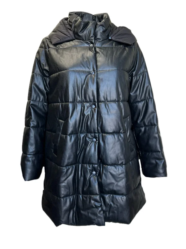 Marina Rinaldi Women's Black Pascal Quilted Jacket NWT Quilted Jacket Puffer Jacket Insulated Jacket