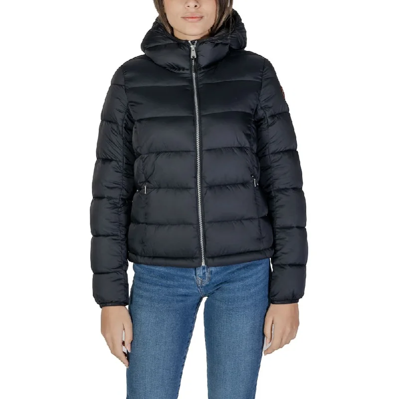 Napapijri Black Polyamide Jackets & Coat Bomber Jacket Anorak Windbreaker