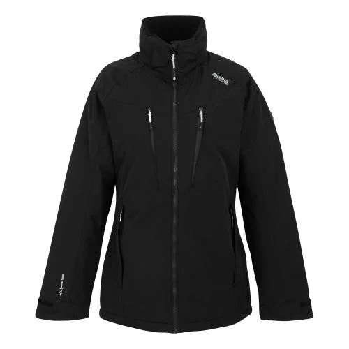 Regatta Womens/Ladies Calderdale II Winter Waterproof Jacket A-Line Jacket Boat Neck Shawl Collar Regatta Womens/Ladies Calderdale II Winter Waterproof Jacket A-Line Jacket Boat Neck Shawl Collar