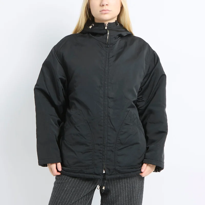 Ten Yards Hooded Rain Jacket - UK 12 Zippered Jacket Buttoned Jacket Snapped Jacket Ten Yards Hooded Rain Jacket - UK 12 Zippered Jacket Buttoned Jacket Snapped Jacket