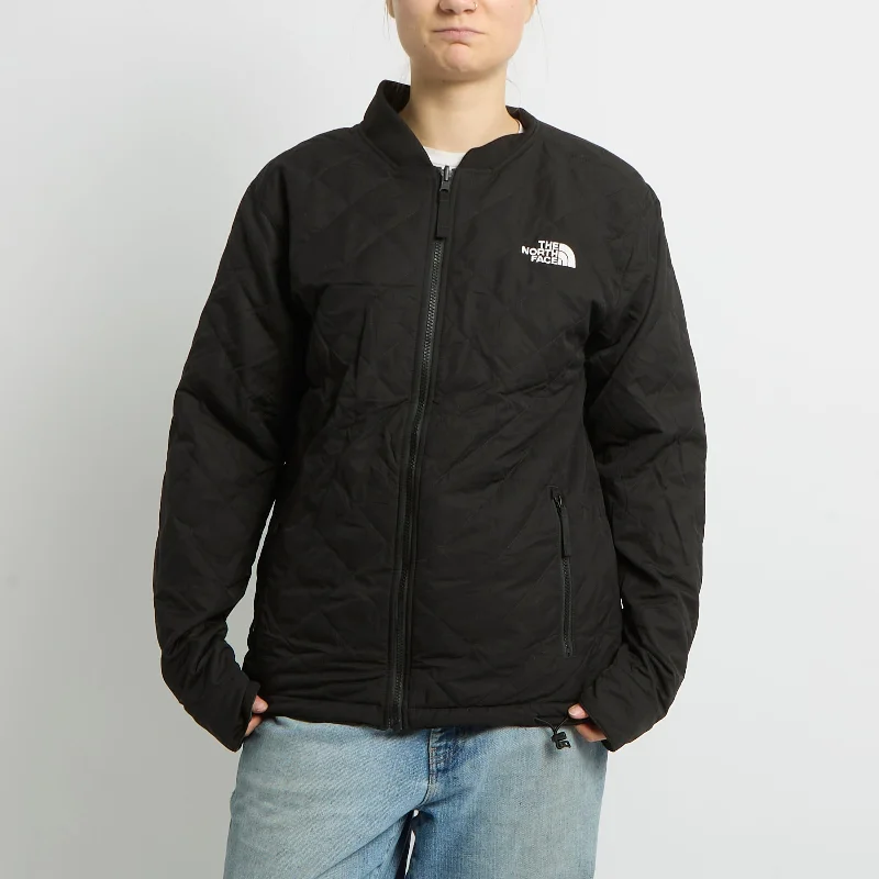 The North Face Quilted Jacket - UK 10 Toggled Jacket Drawstring Jacket Belted Jacket