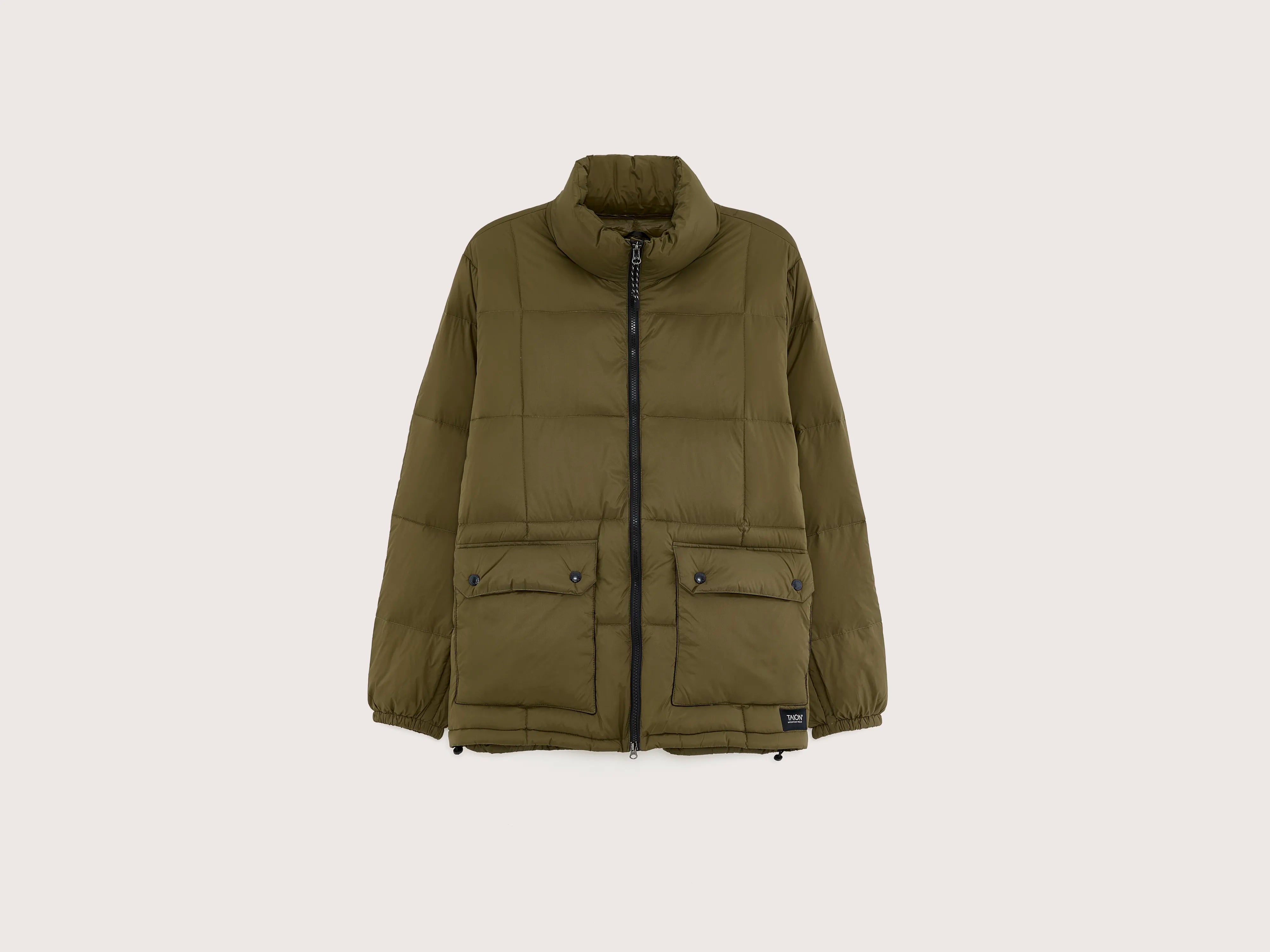 Mountain Packable Volume Down Jacket (242 / W / OLIVE) Satin Jacket Silk Jacket Chiffon Jacket