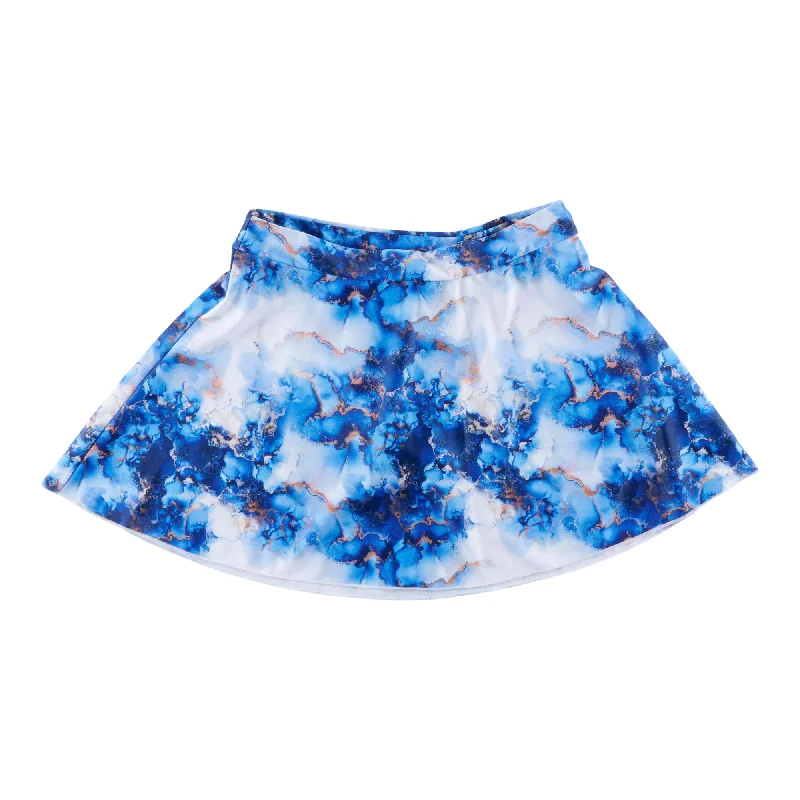 ACX Active Women's Marble Skortini patchwork skirt art