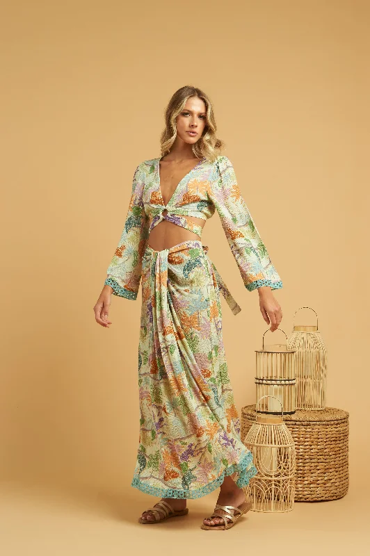 Baloo Maxi Skirt high slit skirt