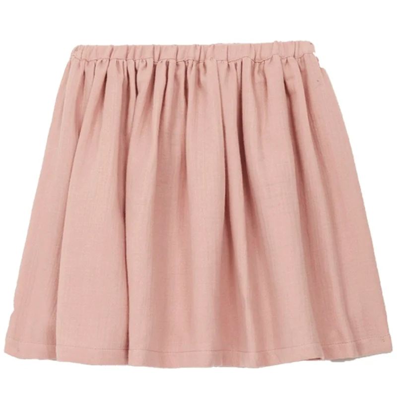 BONTON Rose Framboise Skirt corduroy skirt textured