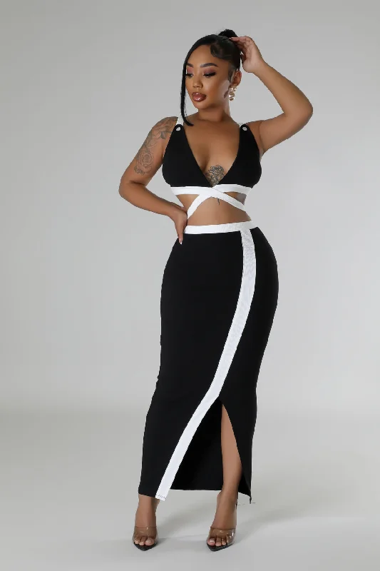 Keep Close Skirt Set chiffon skirt delicate
