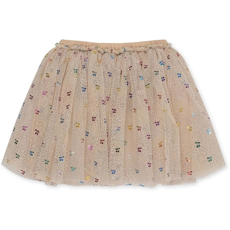 Konges Sløjd Fairy Cherry Ballerina Skirt spandex blend skirt