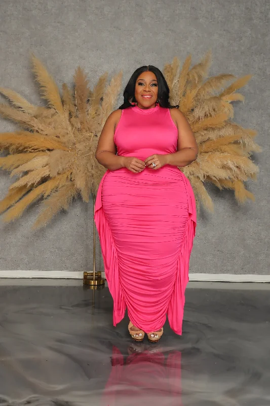 Pink You Better Work Skirt Set corduroy skirt cozy